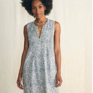 Faherty Blue floral dress